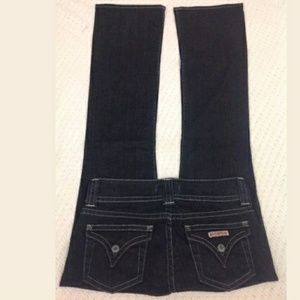 HUDSON DARK WASH BOOTCUT JEANS SIZE 27